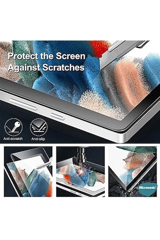 Huawei Matepad 11 2023 Tempered Glass Cam Ekran Koruyucu Matepad 11 2023 İle Uyumlu Ekran Koruyucu - Şeffaf
