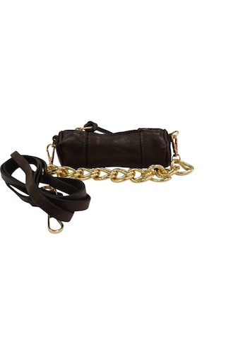 Chain Mini Boy El/omuz Çantası Acı Kahverengi