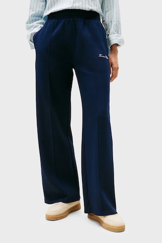 Tommy Hilfiger Bayan Pantolon Ww0ww45744 C1g Lacivert Lacivert