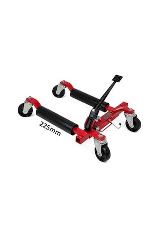 Nt Tools 225mm Tekerlekli Mekanik Araç Taşıma Sehpası Krikosu 700 Kg