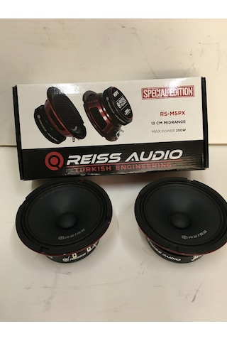 Reiss 13 Cm 2021 Prof.New Midrange Rs-M5Px 500 Wat 100 Rms 2.Li