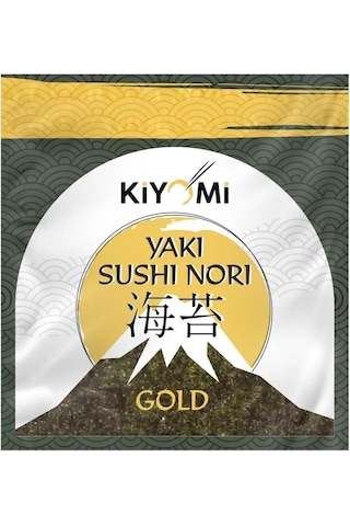 Kiyomi Yaki Sushi Nori Suşi Deniz Yosunu - 10 Yaprak-3692