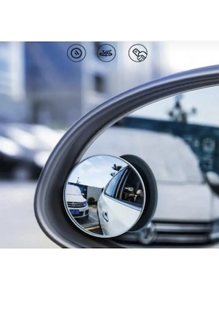 Point 2 Adet Oto Araç Kör Nokta Ayna Prizmatik Ayna Araba Aynası 360 Oynar