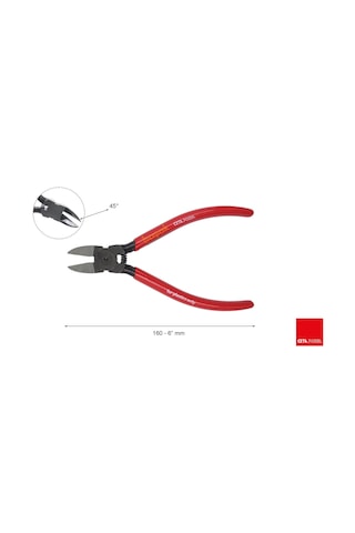 Ceta Form Plastik İçin 45 Yan Keski 160mm E09/45-160