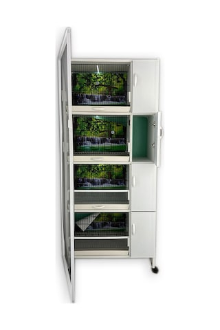 İstanbul Kafes Model 1y Pvc Kuş Dolabı