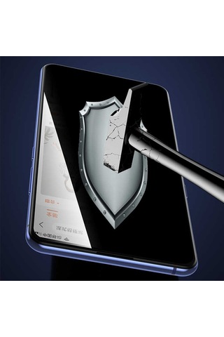 Oppo Reno 2z Uyumlu Davin 5d Privacy Cam Zore Ekran Koruyucu