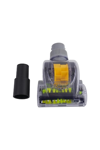 Valkyrie 32mm Ve 35mm Uyumlu Elektrikli Süpürge Kafası Turbo Başlık - Evrensel Giriş - Halı Yatak Koltuk Akar Evcil Hayvan Temizlik Aksesuarı