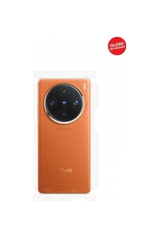 Vivo X100 Pro Arka Ve Yan Koruyucu Tpu Film