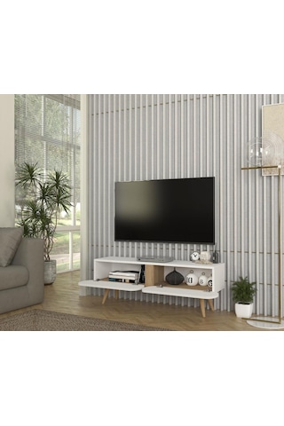 Elody Tv Ünitesi 120 Cm Beyaz - Sepet Diğer
