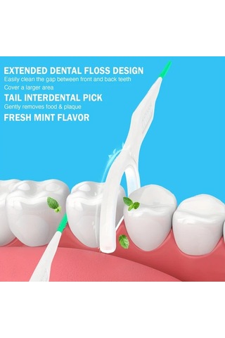 Willowhaven Dr. Emma 80 Adet Nane Aromalı Tek Kullanımlık Diş İpi
