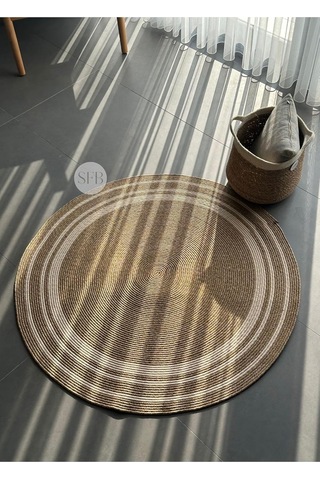 Home Turko Jüt Kilim, Paspas, Mutfak Halısı, Banyo Paspası, Kilim, Halı, Oturma Odası Halısı, Balkon Paspası 90 Diğer