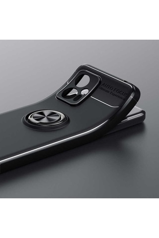 Xiaomi Redmi Note 12 5g Kılıf Zore Ravel Silikon Kapak Siyah