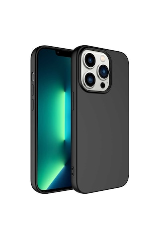 Apple Uyumlu iPhone 14 Pro Zore Mara Lansman Kılıf-siyah Siyah
