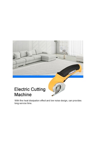 Pazly El Tipi Elektrikli Kumaş Kesici Fırça Motoru, Taşınabilir Kumaş Makinesi - Mukavva, Deri, Halı, Plastik Düzeltici Ve Budama Makası