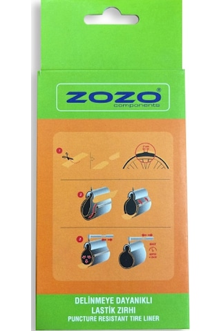 Zozo CTB 26mm Delinmeye Dayanıklı Şehir Bisiklet Lastik Zırhı