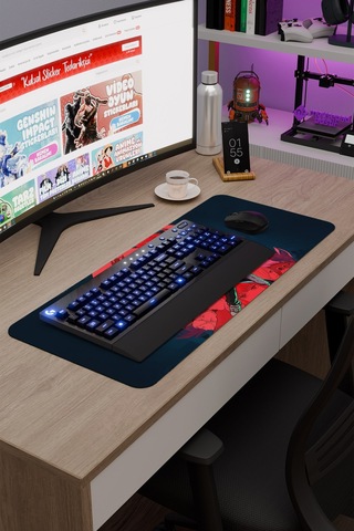 Chainsaw Man Anime V1 - 70x30 Xl Gaming Kauçuk Kaymaz Taban Mouse Pad Fare Altlığı