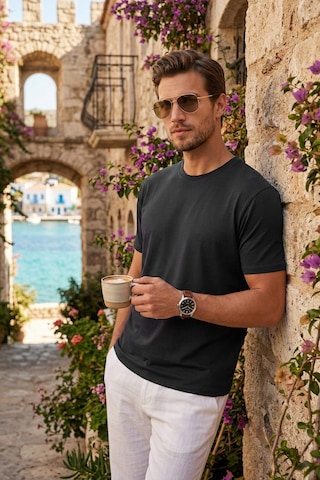Buratti Erkek T Shirt 5902985 Antrasit Antrasit