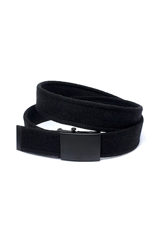 Siyah Tokalı Kolon Kemeri 4cm Unisex
