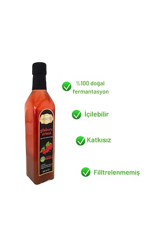 Hanzade Bitkisel Gilaburu Sirkesi 500 ML