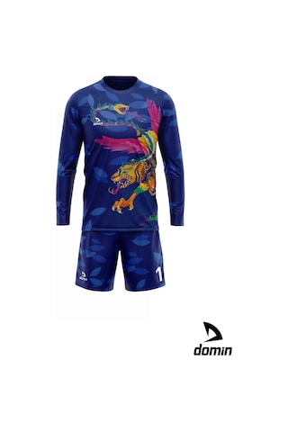 Hnc Sport Yetişkin Ve Çocuk Özel Futbol Kaleci Forması Alt Üst Goalkeeper Jersey Gk258745 Mavi
