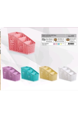 Örgü Düzenleyici No1 / 1 No Knitting Organizer Pembe