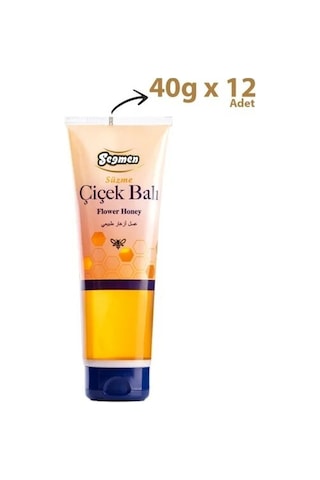 Seğmen Süzme Çiçek Balı Tüp 12 x 40 G
