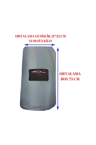 Duucars 3 Katlı Araba Dolu Brandası Suv Sedan Hatchback Ve S.w