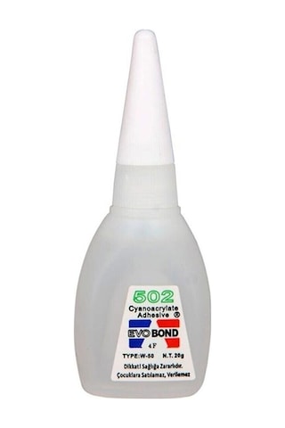Evobond 502 Japon Yapıştırıcısı Süper Glue 20 Gr Tdrtr