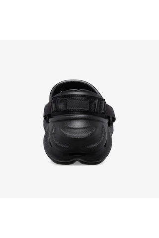 Crocs Echo Unisex Siyah Terlik Düz 207937 Siyah