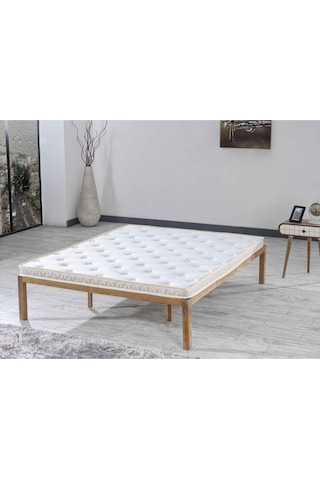Mu&bah Full Ortopedik Lastikli Ped Sünger Yatak Şiltesi 140x200