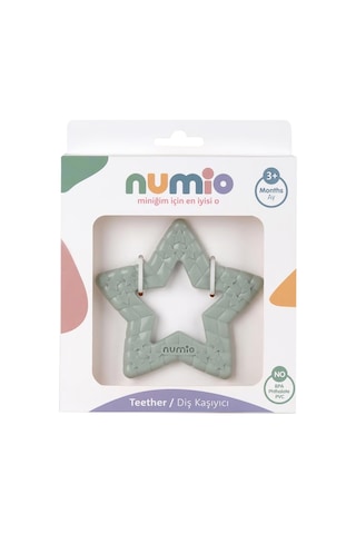 Numio Yıldız Diş Kaşıyıcı Yeşil C3904612223n1-1 Yeşil