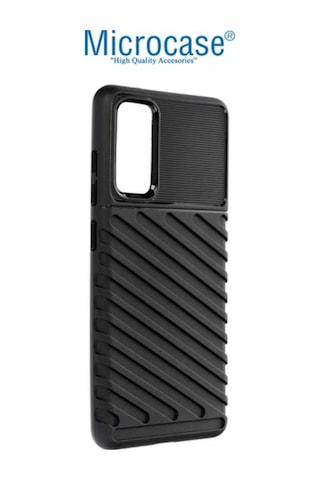 Microcase Samsung Uyumlu Galaxy S20 Fe Thunder Serisi Kilif-Siyah 549544060