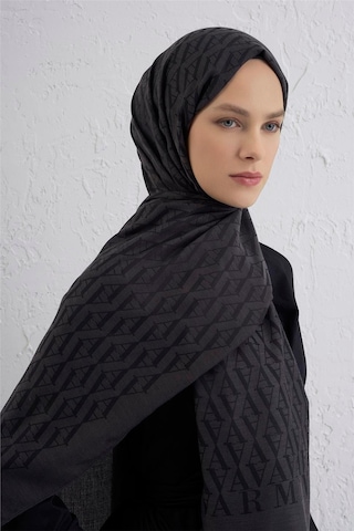 Armine Monogram Desen Edition Şal Antrasit