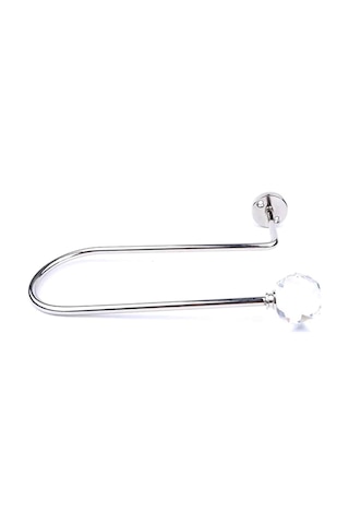 Gümüş Rengi Metal Fon Perde Bağlama Renso Kol Bağı Perde Bağlama