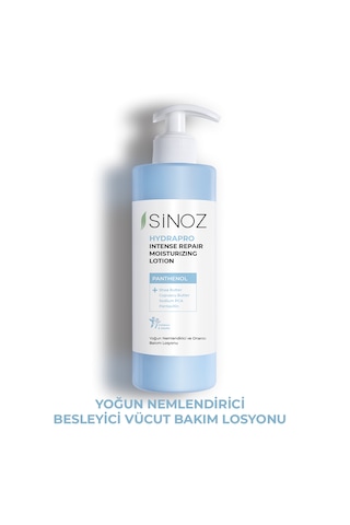 Sinoz Yoğun Nemlendirici ve Onarıcı Bakım Losyonu 400 ML