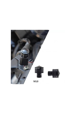 Yamaha Mt25-mt07-mt09 Ayna Deliği Boşluk Kapatıcı Vida Seti Siyah Renk