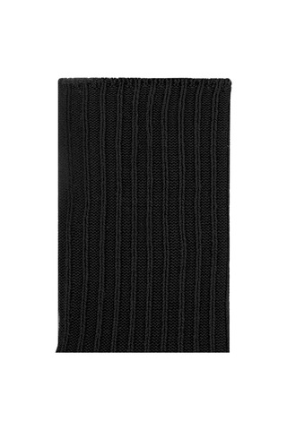 Ozzy Socks Kışlık Kadın Yünlü Siyah Renk Uyku Çorabı Soft Touch Siyah