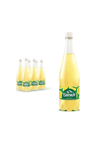 Sırma C Vitaminli Limon Aromalı Doğal Maden Suyu 6x1 L