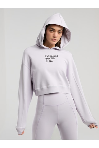 Everlast Boxing Club Wmn Crop Uzun Kollu Lila Kadın Sweatshirt Lila