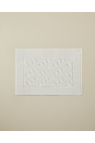 English Home Chic Diamond Pamuk Ayak Havlusu 50x70 Cm Fildişi Fildişi