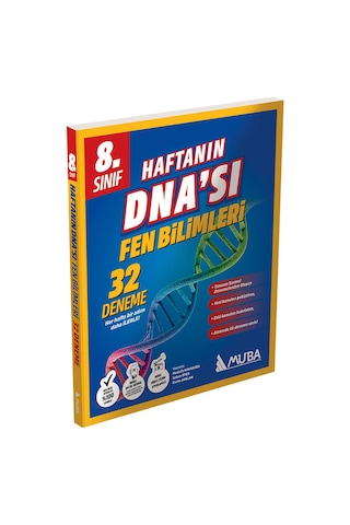 Muba Yayınları 8. Sınıf Fen Bilimleri Haftanın Dna Sı 32 Li Deneme