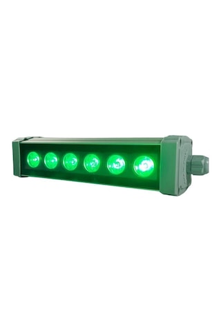 20cm 6w Led Duvar Boyama Wallwasher Yeşil 220v 1 Adet