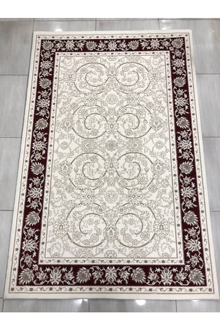 Saray Halı Vizyon 12482 A-1 Kırmızı Beyaz 4 M2 Halı !
