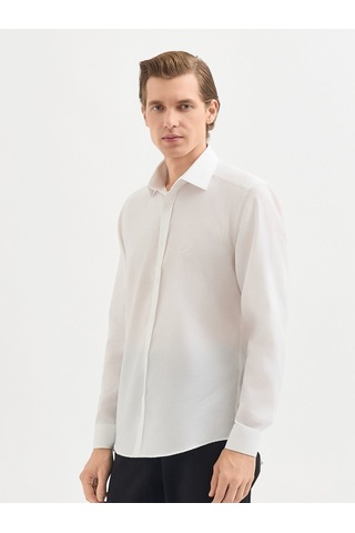Karaca Erkek Slım Fıt Gömlek-beyaz 11.25w.04.025 Beyaz
