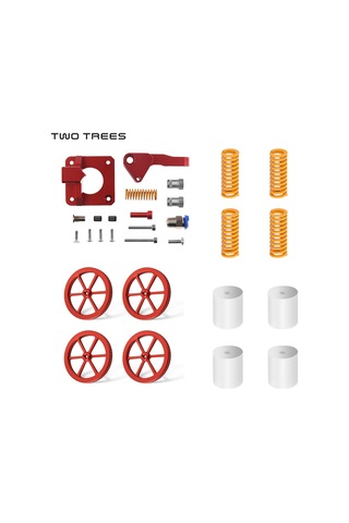 İki Ağaç Tüm Metal Besleyici Ekstruder Çerçevesi Çok Renkli