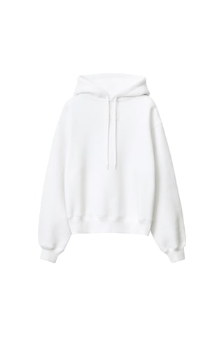T By Alexander Wang Klasik Rahat Kadın Sweatshirt Beyaz
