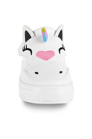 Unicorn Beyaz Kız Sneakers Spor Ayakkabı