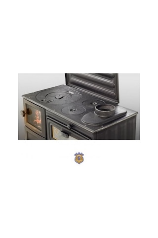 Erendemir Kuzine Em804B-T-P Tuğlalı Pik Ayaklı Şömine