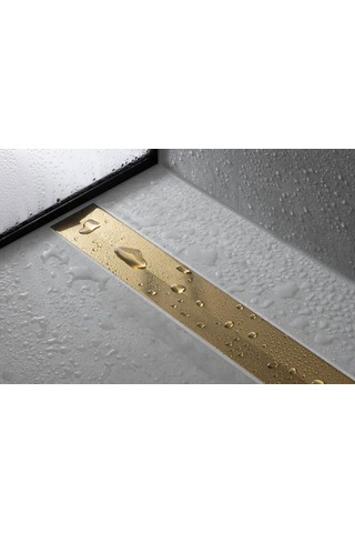 Hansgrohe Raindrain Flex Duş Kanalı 70 Cm Kesilebilir Parlak Altın