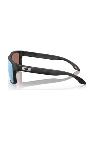 Oakley Oak 9102 9102t9 55 Holbrook Erkek Polarize Aynalı Kare Mat Siyah Kemik Güneş Gözlüğü